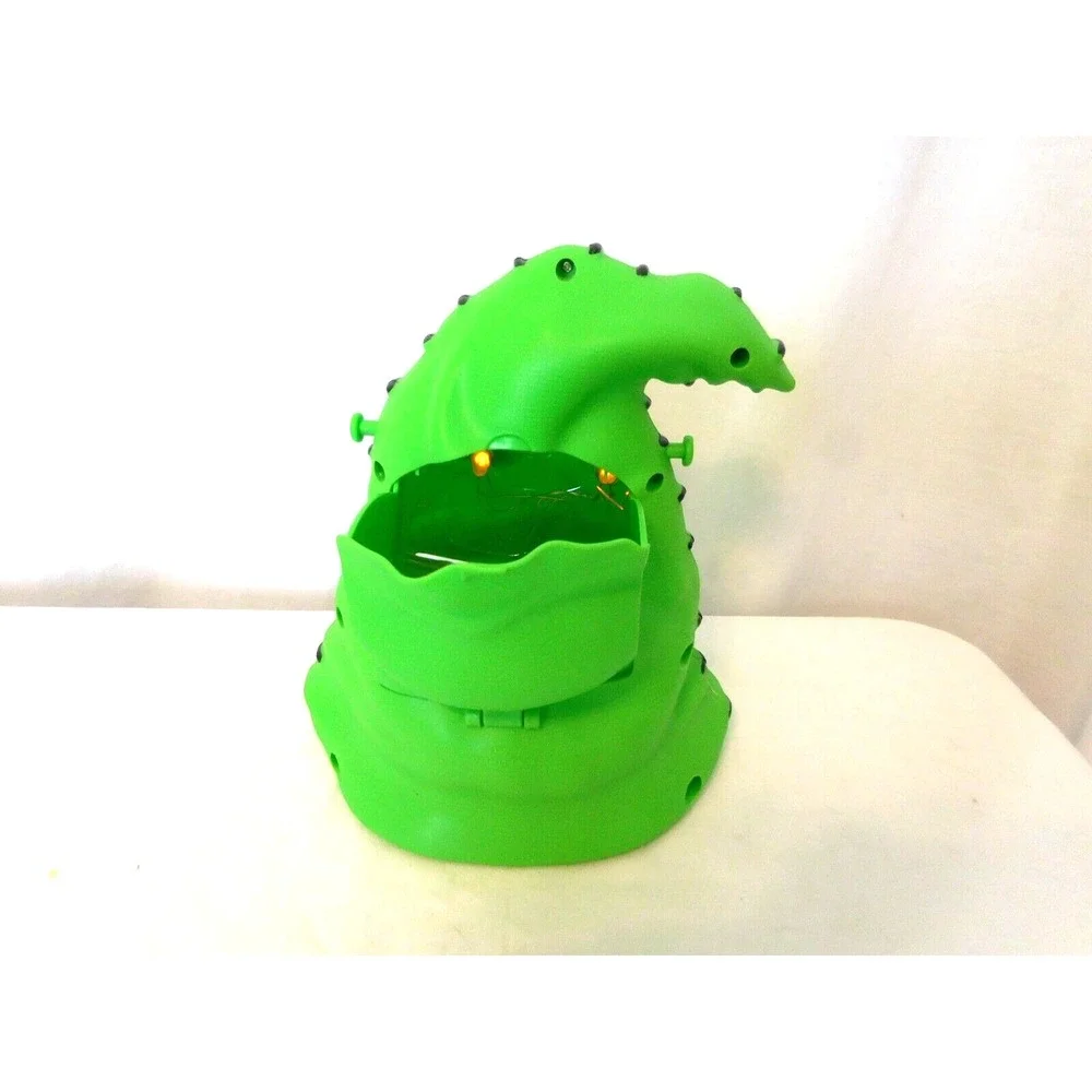 Disney Parks 2019 Nightmare NBC Light Up Green Oogie Boogie Popcorn Bucket Works